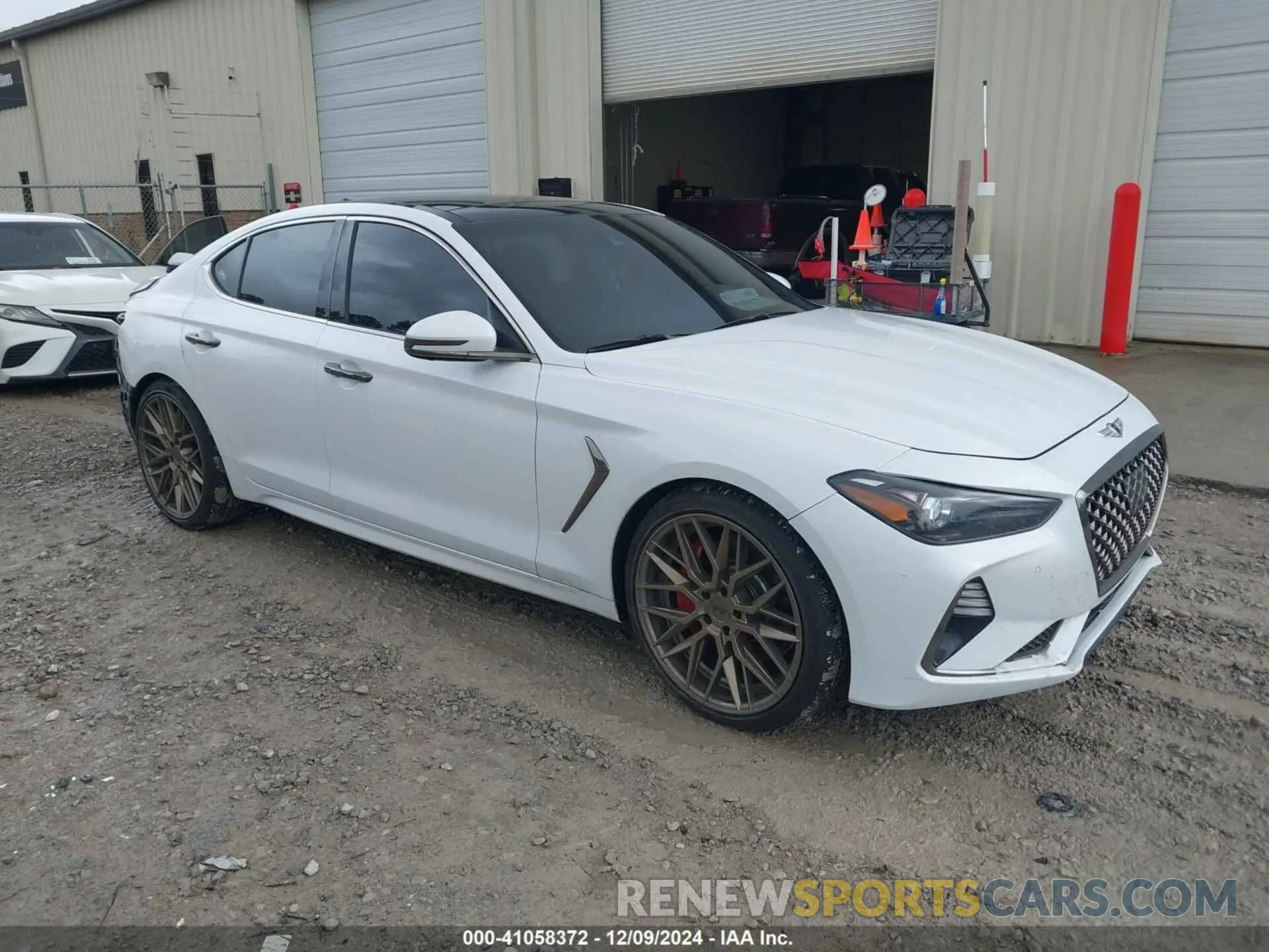 1 fotografías del automóvil dañado KMTG34LE9KU027098 GENESIS G70 2019