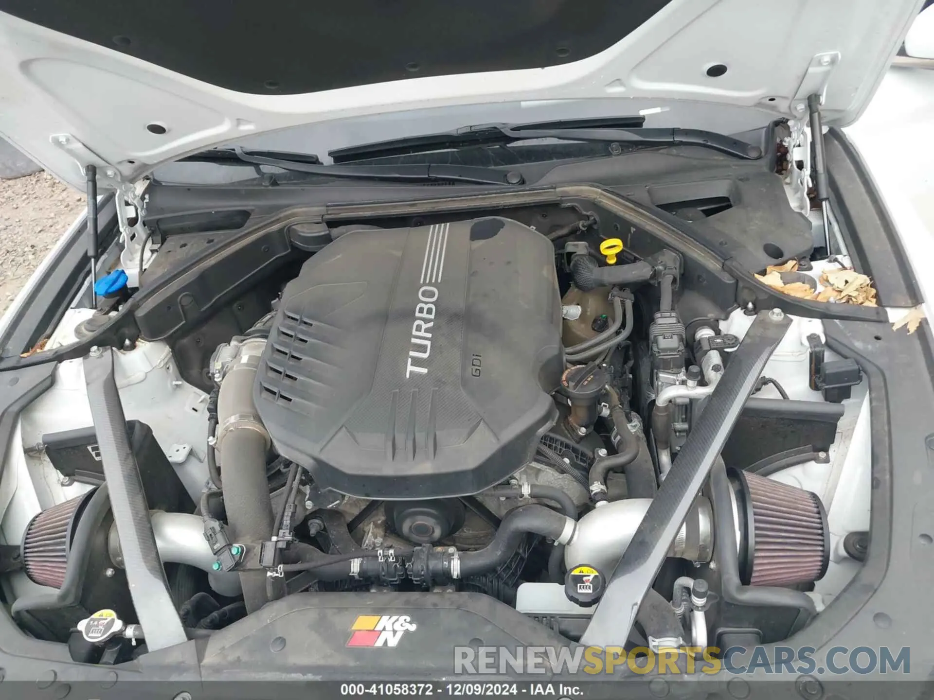 10 fotografías del automóvil dañado KMTG34LE9KU027098 GENESIS G70 2019