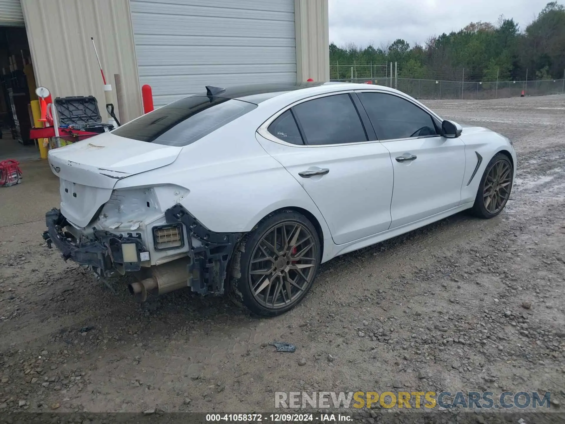 4 fotografías del automóvil dañado KMTG34LE9KU027098 GENESIS G70 2019