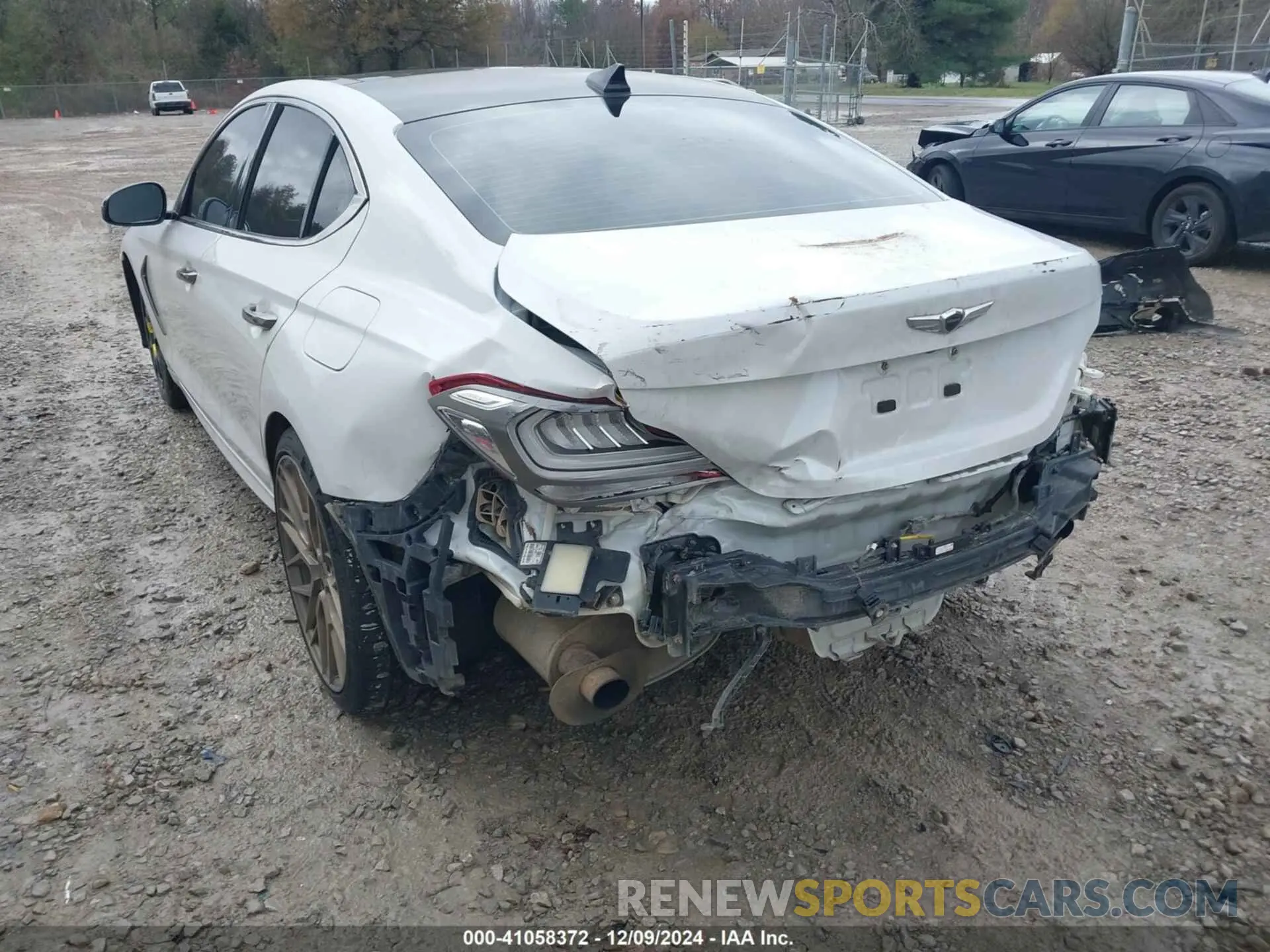 6 fotografías del automóvil dañado KMTG34LE9KU027098 GENESIS G70 2019