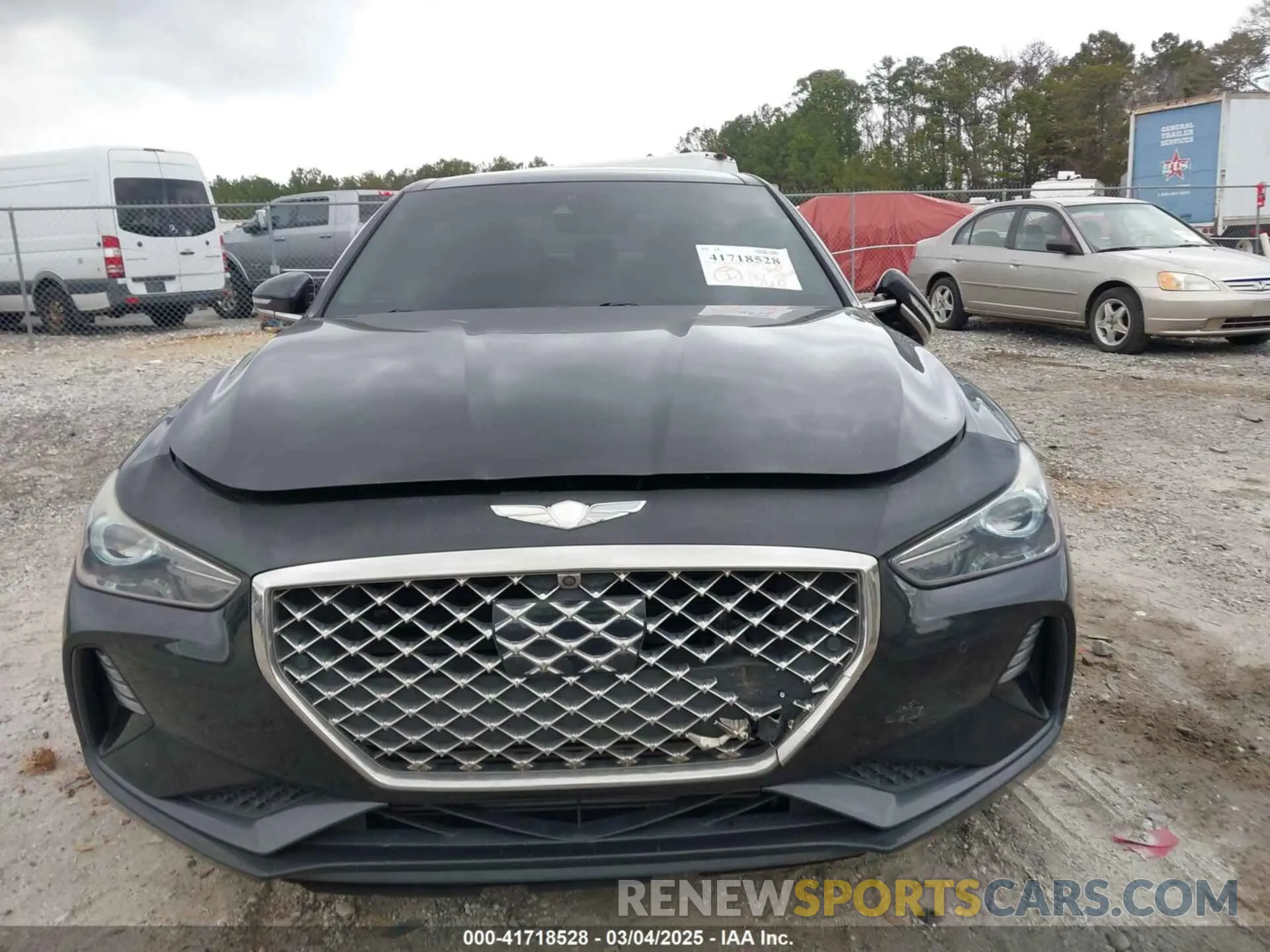 12 fotografías del automóvil dañado KMTG44LA0KU038176 GENESIS G70 2019