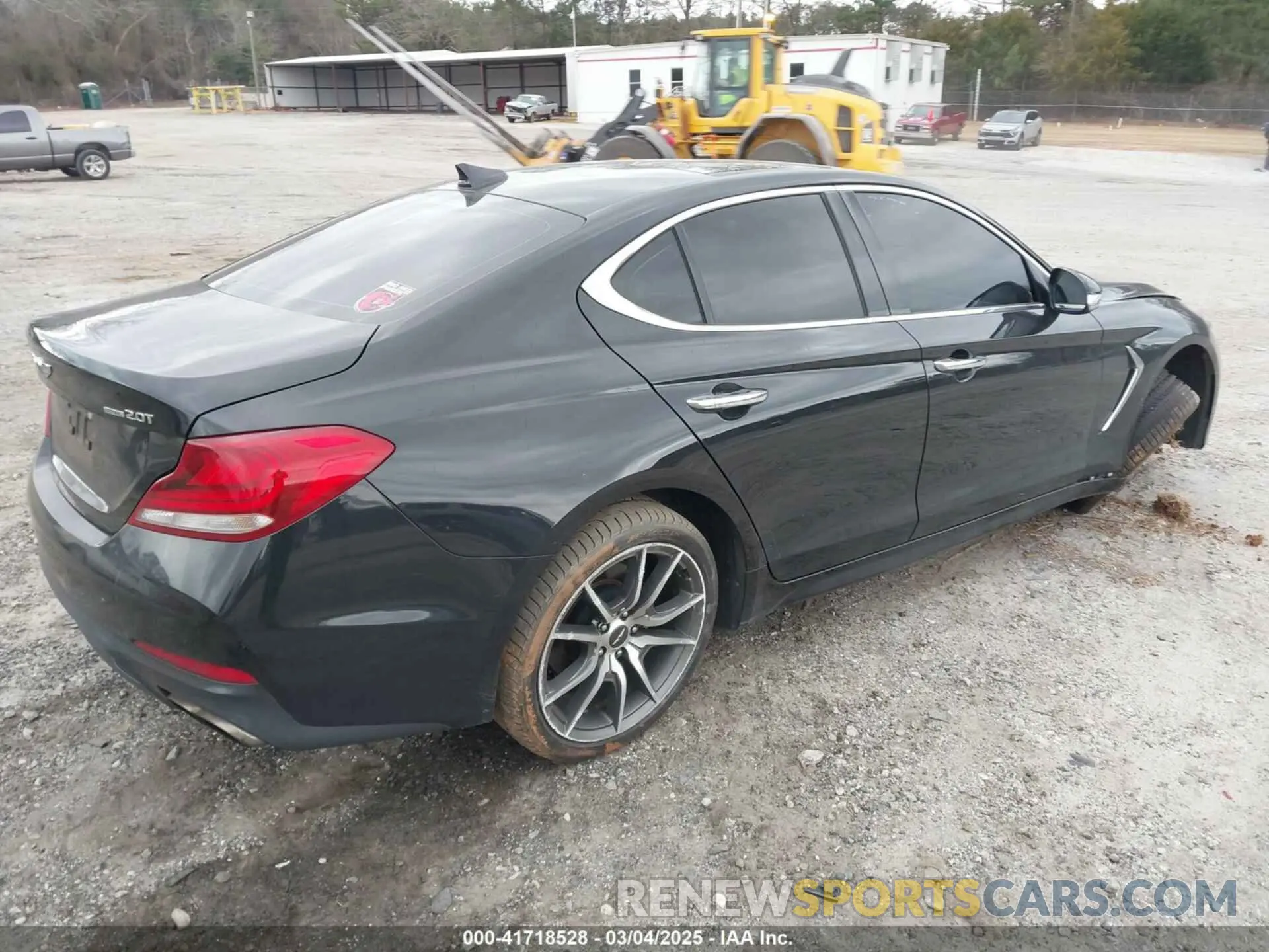4 fotografías del automóvil dañado KMTG44LA0KU038176 GENESIS G70 2019