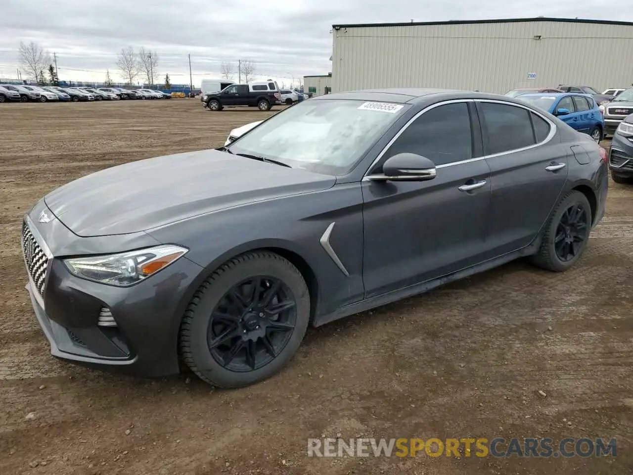 1 fotografías del automóvil dañado KMTG44LA8KU011744 GENESIS G70 2019