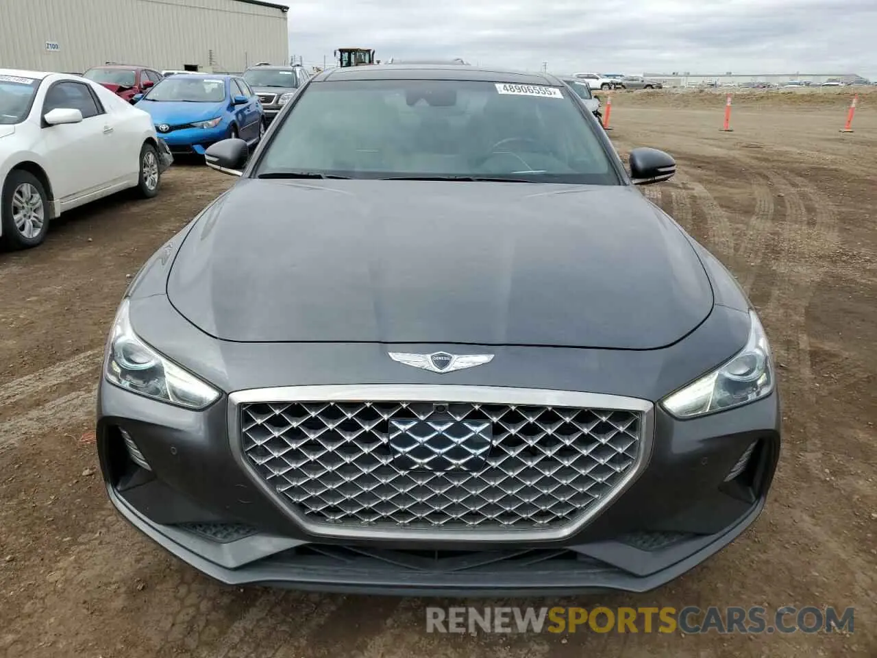 5 fotografías del automóvil dañado KMTG44LA8KU011744 GENESIS G70 2019