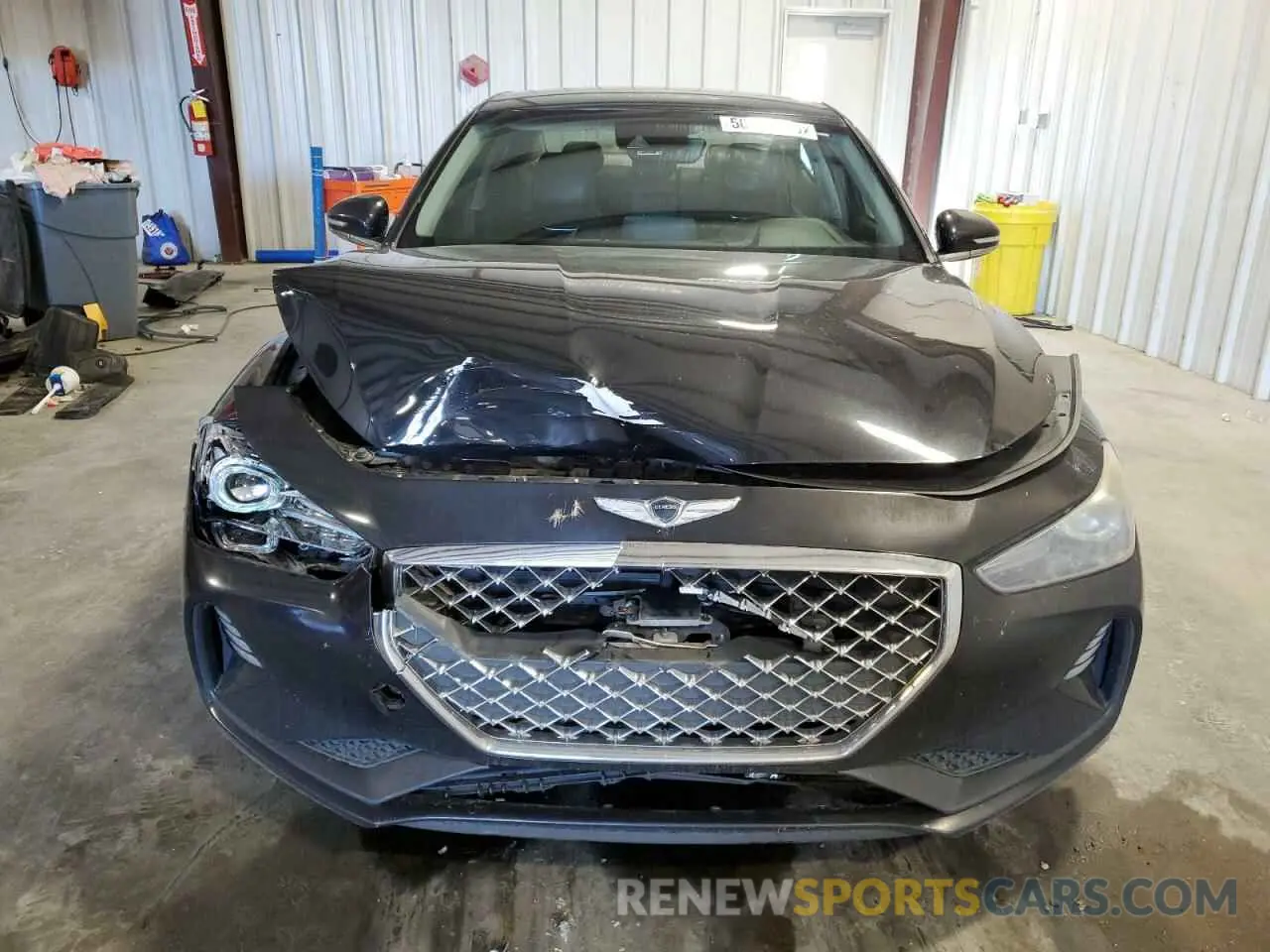 5 fotografías del automóvil dañado KMTG54LE3KU037703 GENESIS G70 2019