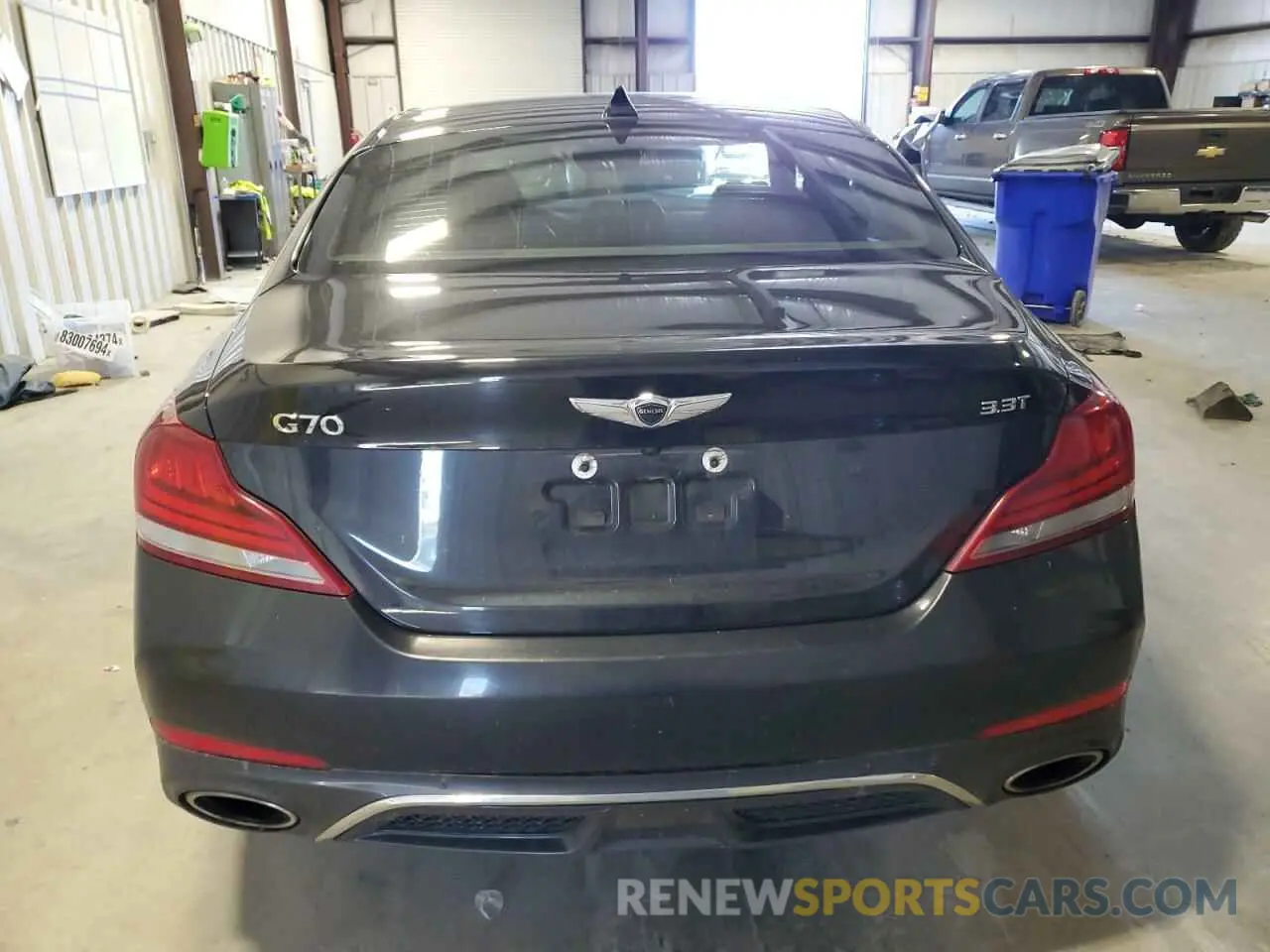 6 fotografías del automóvil dañado KMTG54LE3KU037703 GENESIS G70 2019