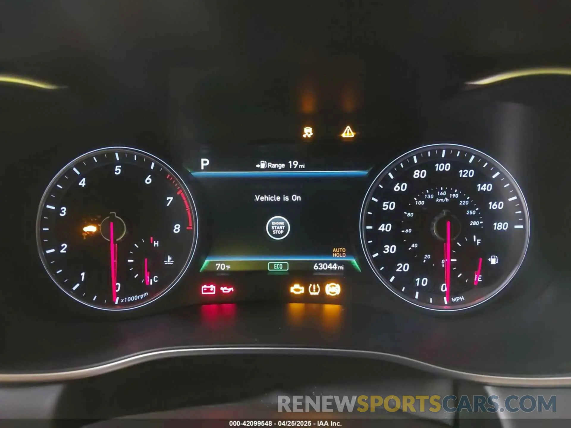 7 fotografías del automóvil dañado KMTG54LE6KU037582 GENESIS G70 2019
