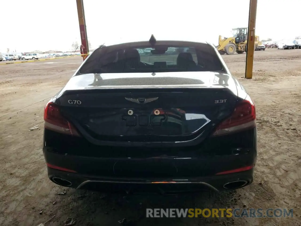 6 fotografías del automóvil dañado KMTG74LE3KU034312 GENESIS G70 2019