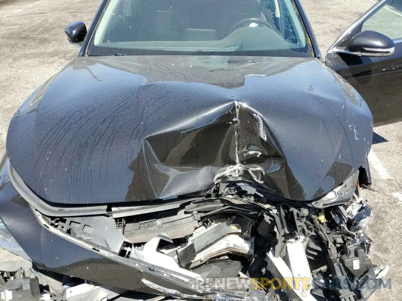 11 fotografías del automóvil dañado KMTG74LE7KU034474 GENESIS G70 2019