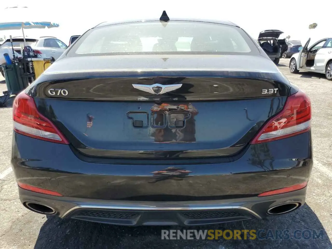 6 fotografías del automóvil dañado KMTG74LE7KU034474 GENESIS G70 2019