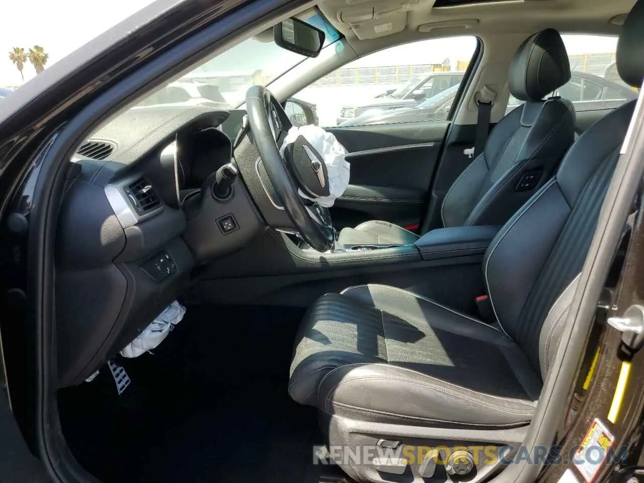 7 fotografías del automóvil dañado KMTG74LE7KU034474 GENESIS G70 2019