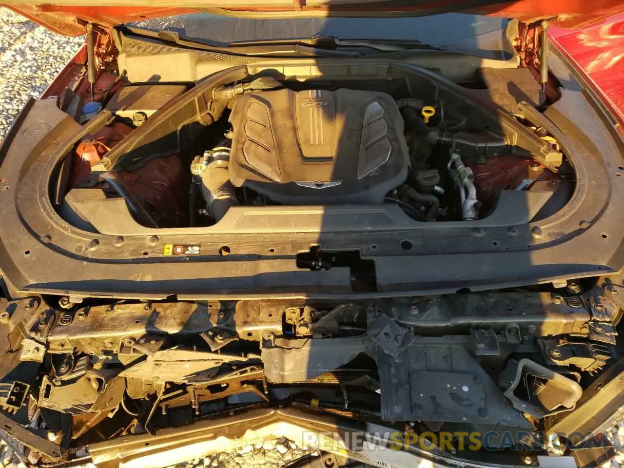 11 fotografías del automóvil dañado KMTFN4JB1LU339187 GENESIS G70 2020
