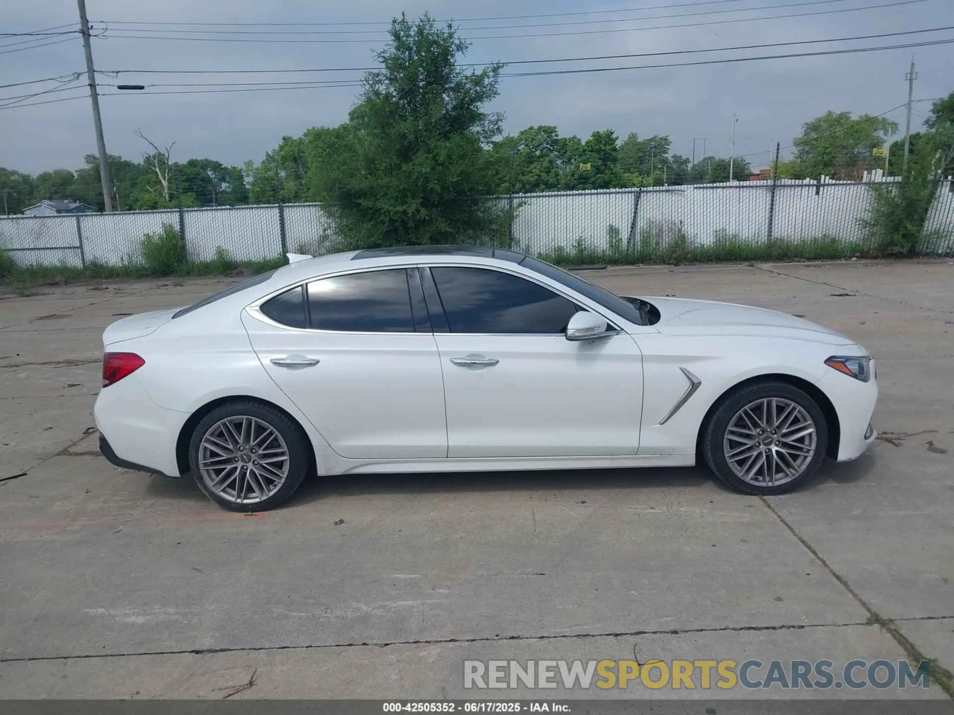 13 fotografías del automóvil dañado KMTG24LA5LU057278 GENESIS G70 2020