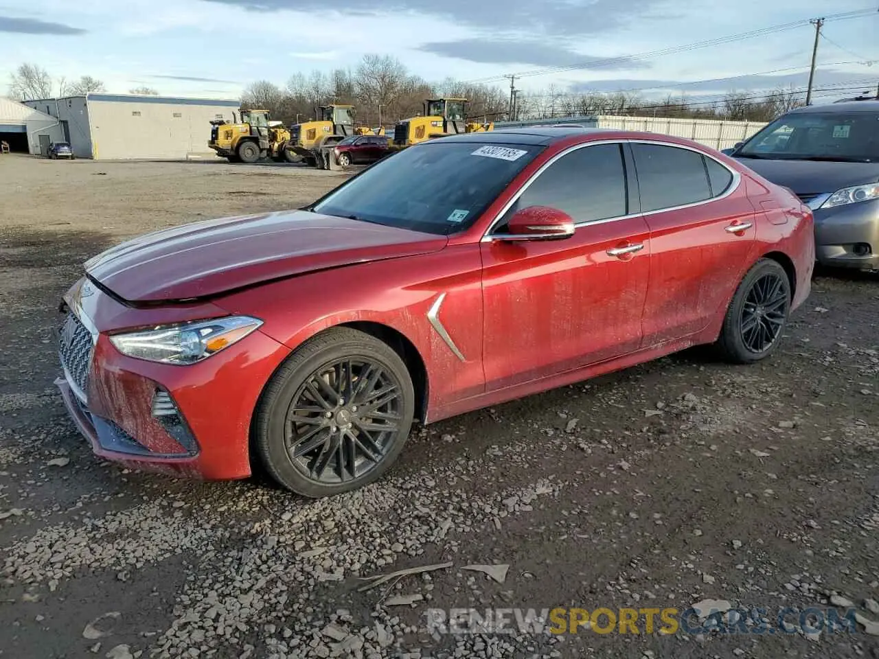 1 fotografías del automóvil dañado KMTG34LA0LU056732 GENESIS G70 2020