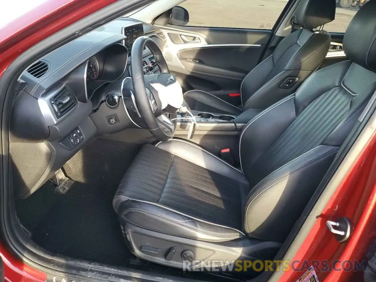 7 fotografías del automóvil dañado KMTG34LA0LU056732 GENESIS G70 2020