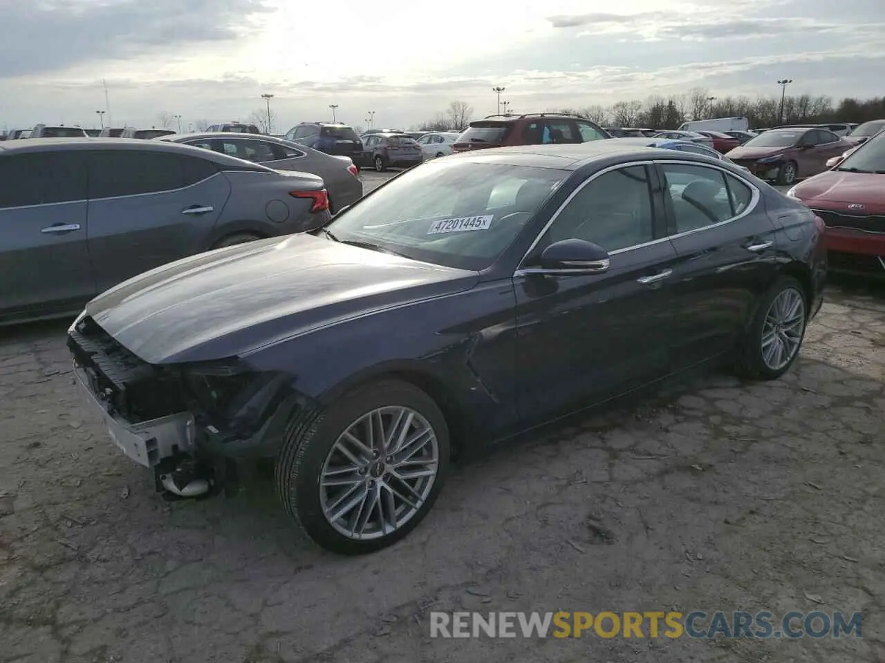 1 fotografías del automóvil dañado KMTG34LA1LU059770 GENESIS G70 2020