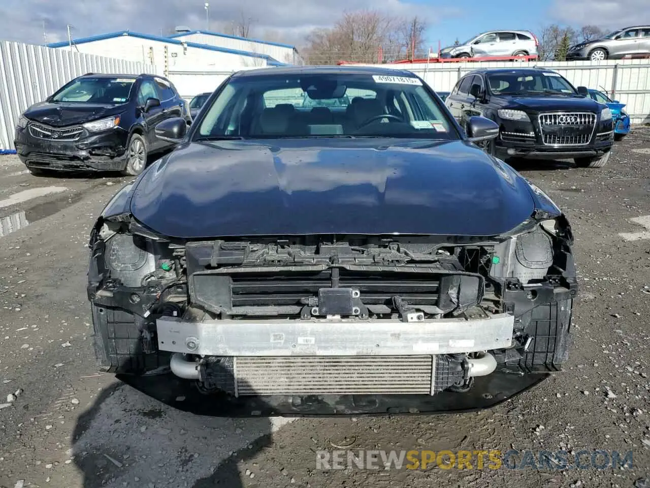 5 fotografías del automóvil dañado KMTG34LA2LU046543 GENESIS G70 2020