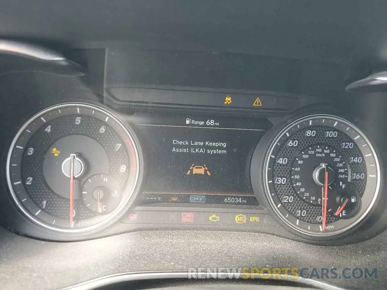 9 fotografías del automóvil dañado KMTG34LA9LU046717 GENESIS G70 2020