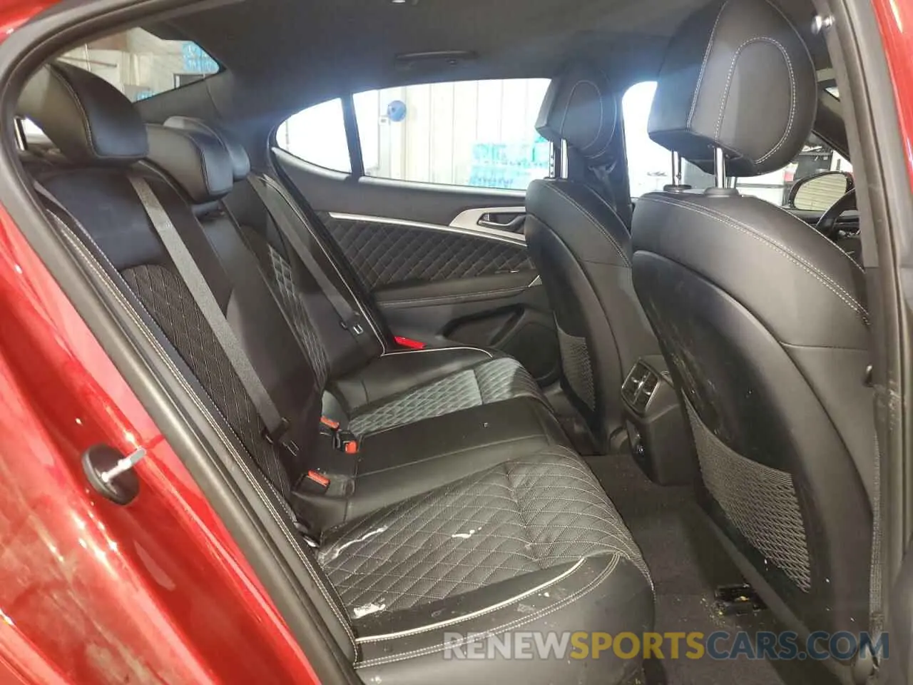 10 fotografías del automóvil dañado KMTG34LE0LU051663 GENESIS G70 2020