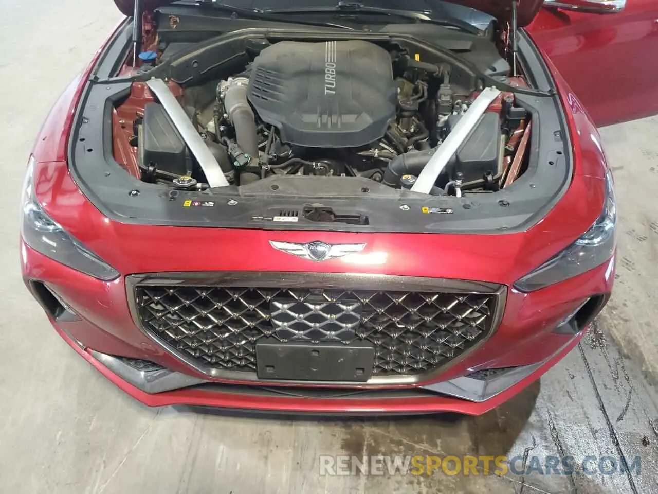 11 fotografías del automóvil dañado KMTG34LE0LU051663 GENESIS G70 2020