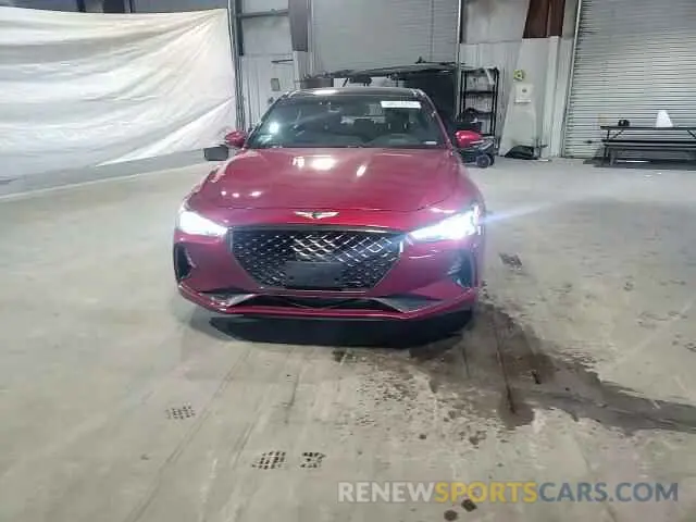 13 fotografías del automóvil dañado KMTG34LE0LU051663 GENESIS G70 2020