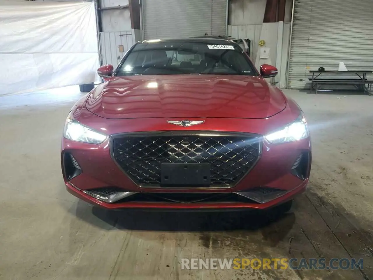 5 fotografías del automóvil dañado KMTG34LE0LU051663 GENESIS G70 2020