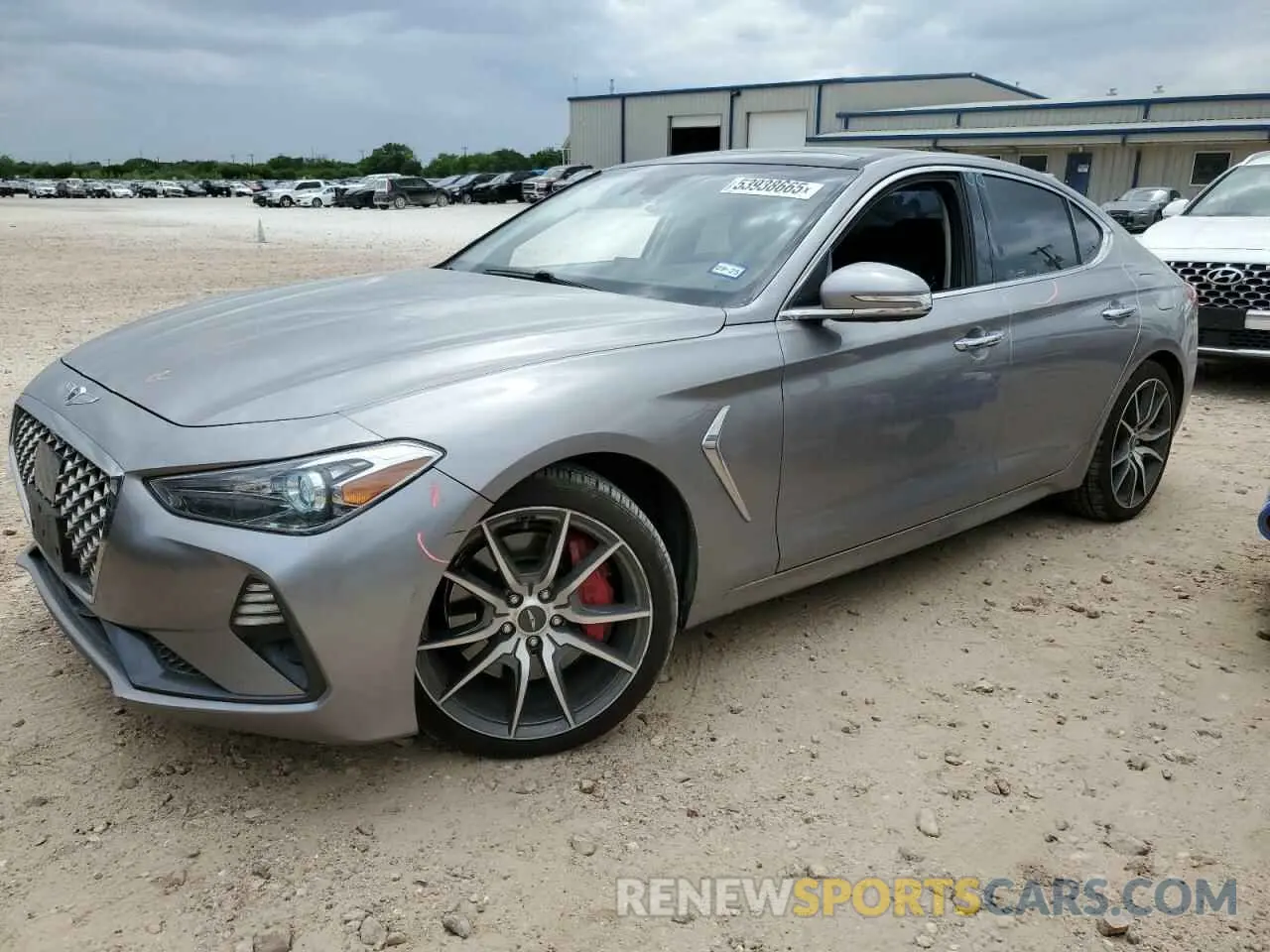 1 fotografías del automóvil dañado KMTG34LE2LU063944 GENESIS G70 2020