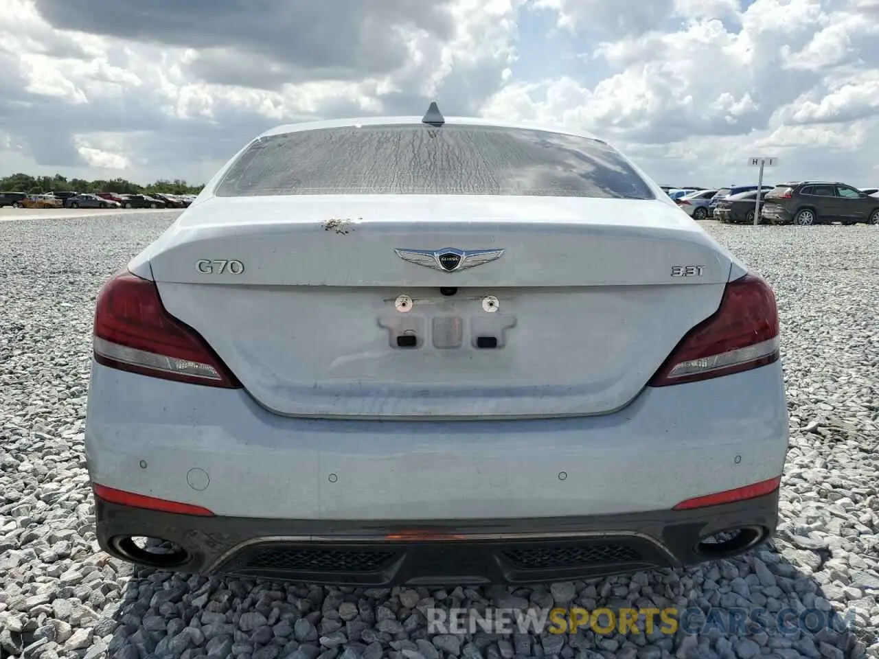 6 fotografías del automóvil dañado KMTG34LE7LU049070 GENESIS G70 2020