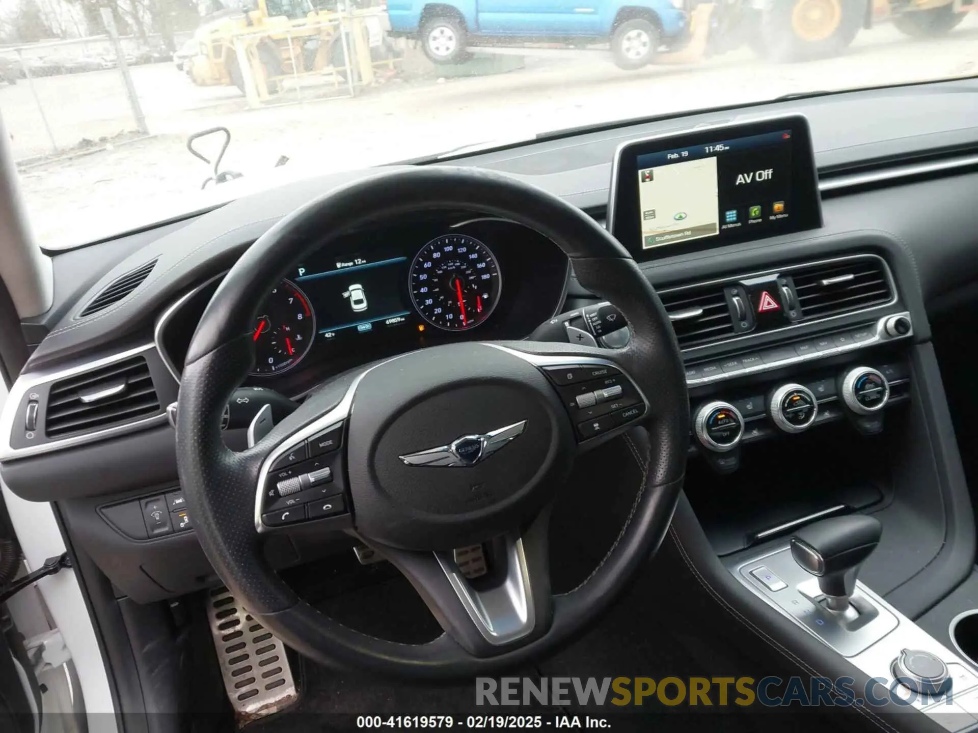 21 fotografías del automóvil dañado KMTG34LEXLU060919 GENESIS G70 2020