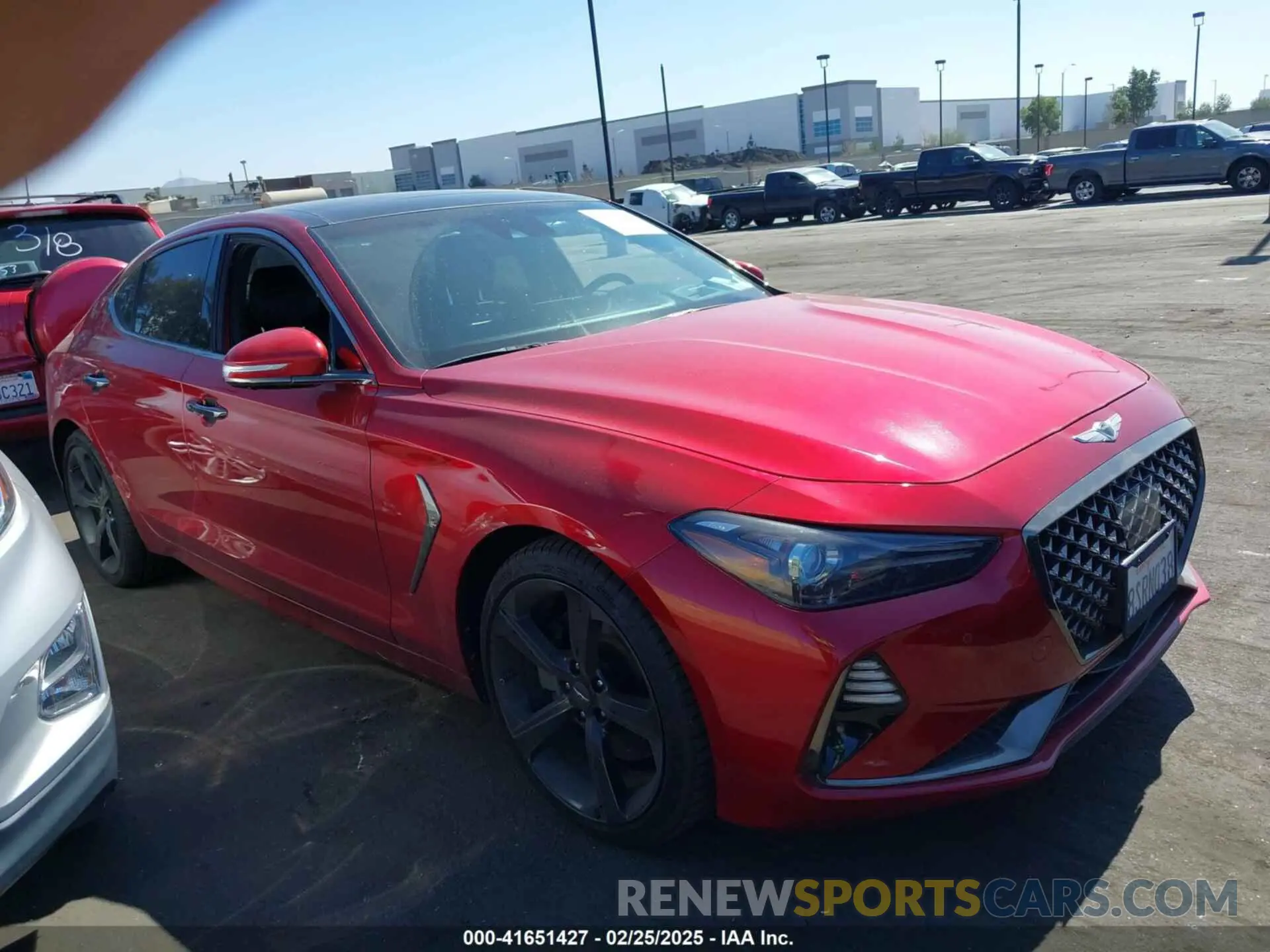 13 fotografías del automóvil dañado KMTG44LA3LU045365 GENESIS G70 2020