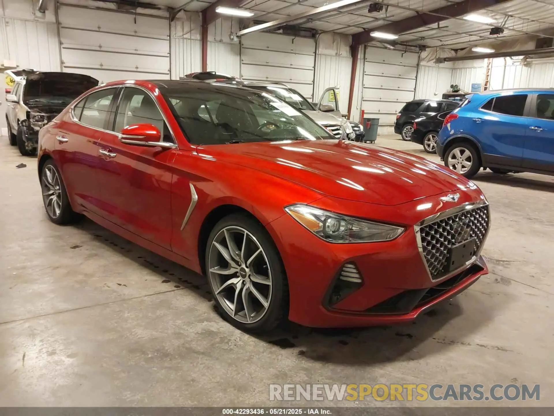 1 fotografías del automóvil dañado KMTG44LA3LU059816 GENESIS G70 2020
