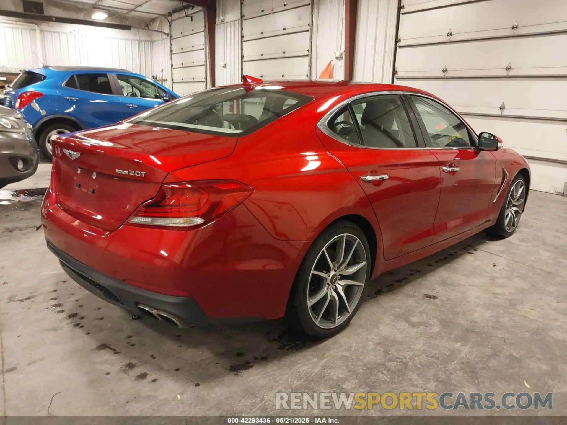 4 fotografías del automóvil dañado KMTG44LA3LU059816 GENESIS G70 2020
