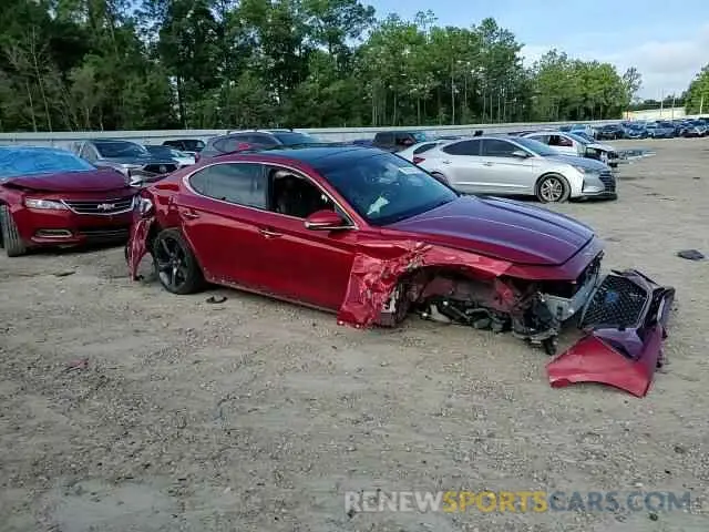 13 fotografías del automóvil dañado KMTG44LA6LU045375 GENESIS G70 2020
