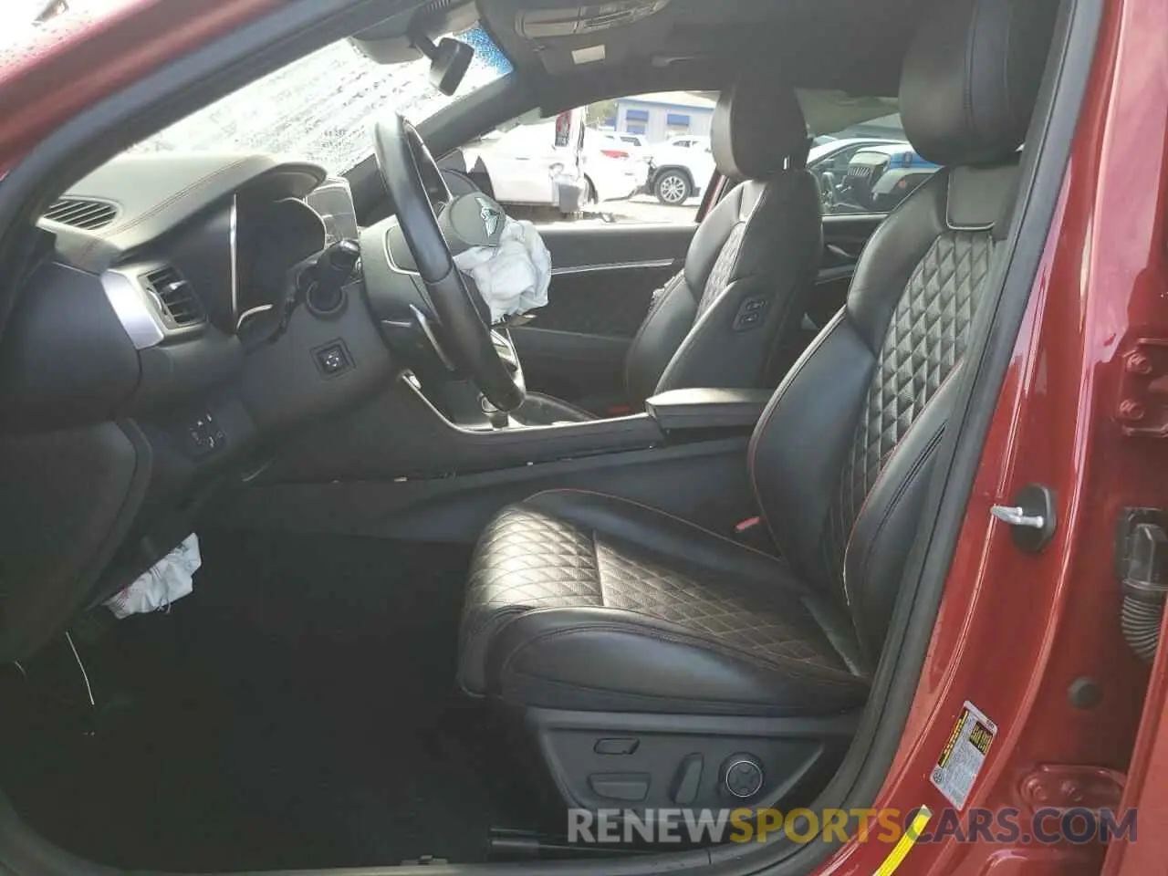 7 fotografías del automóvil dañado KMTG44LA6LU045375 GENESIS G70 2020