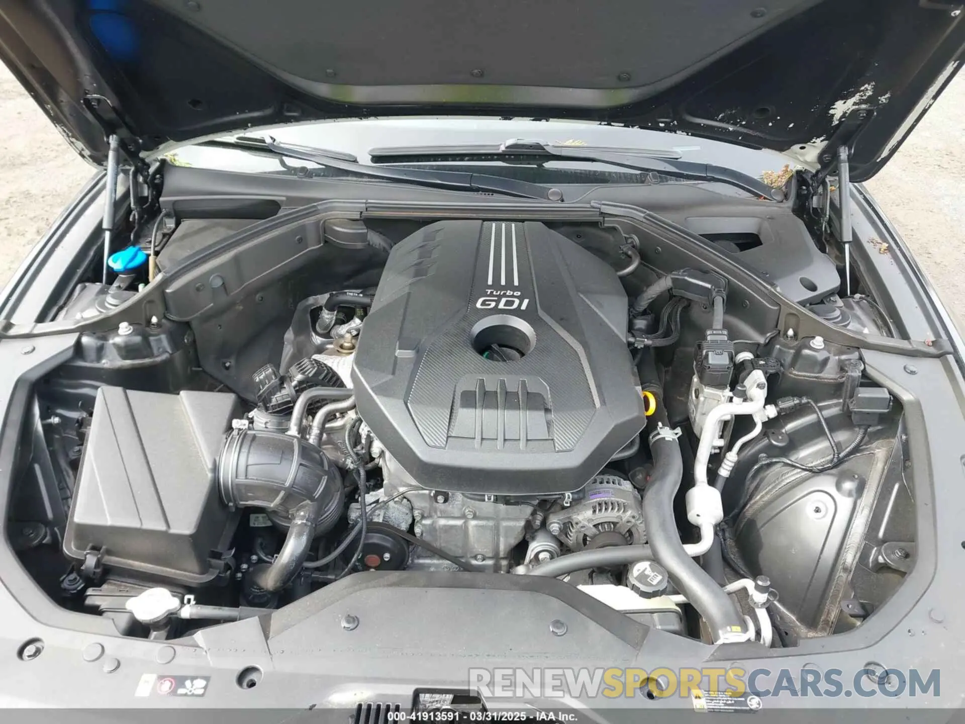 10 fotografías del automóvil dañado KMTG44LAXLU062079 GENESIS G70 2020
