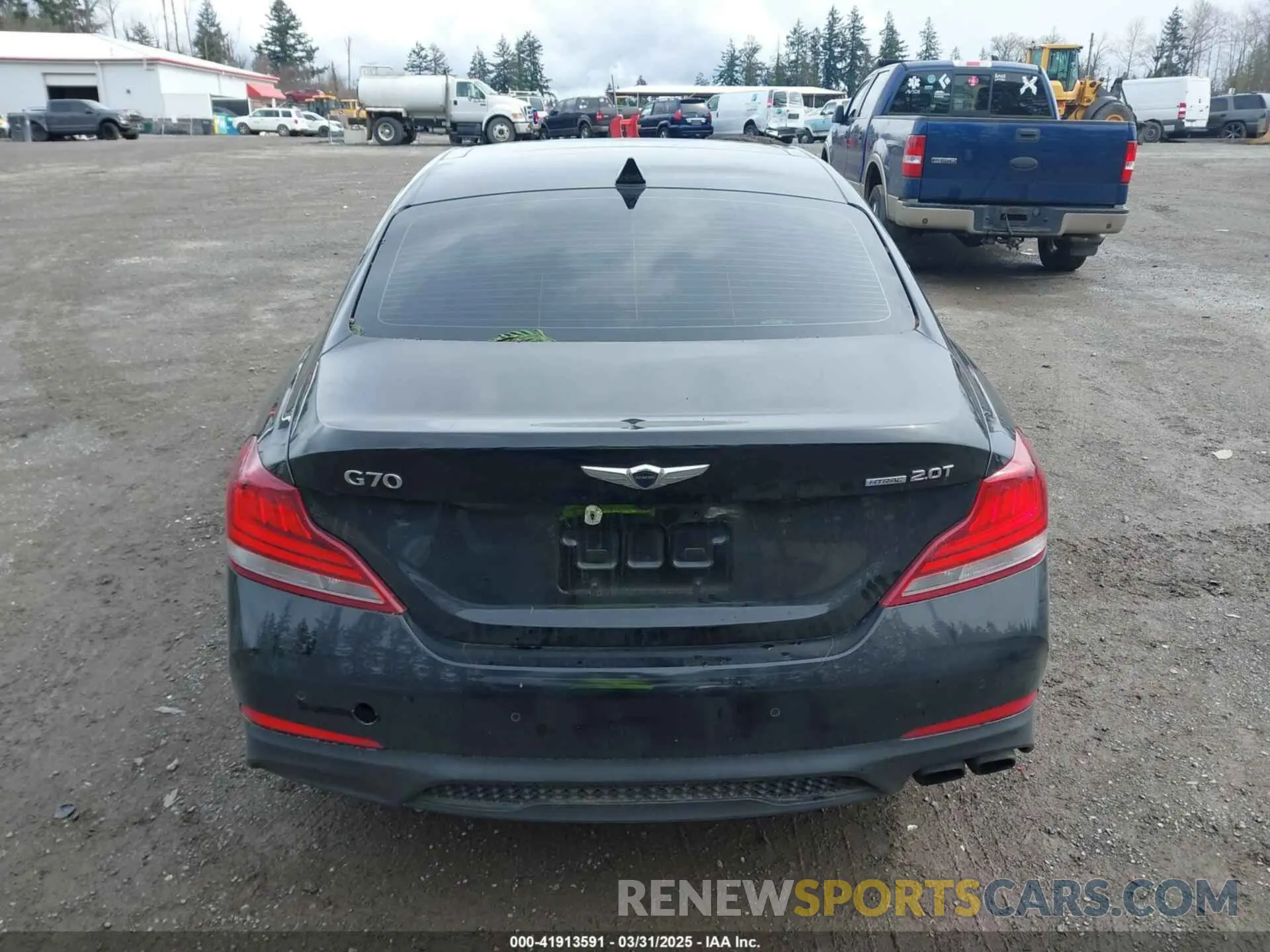 16 fotografías del automóvil dañado KMTG44LAXLU062079 GENESIS G70 2020
