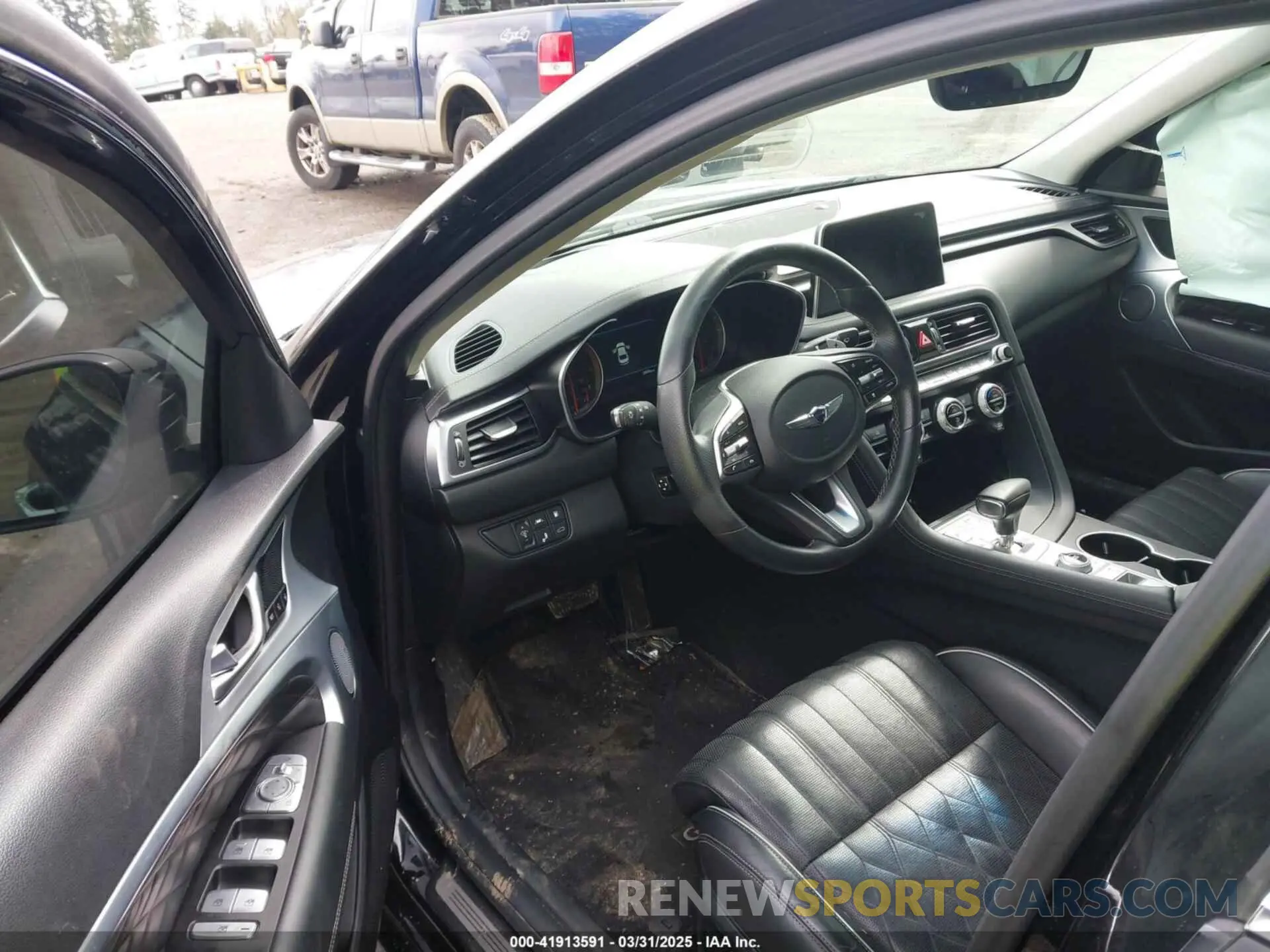 5 fotografías del automóvil dañado KMTG44LAXLU062079 GENESIS G70 2020