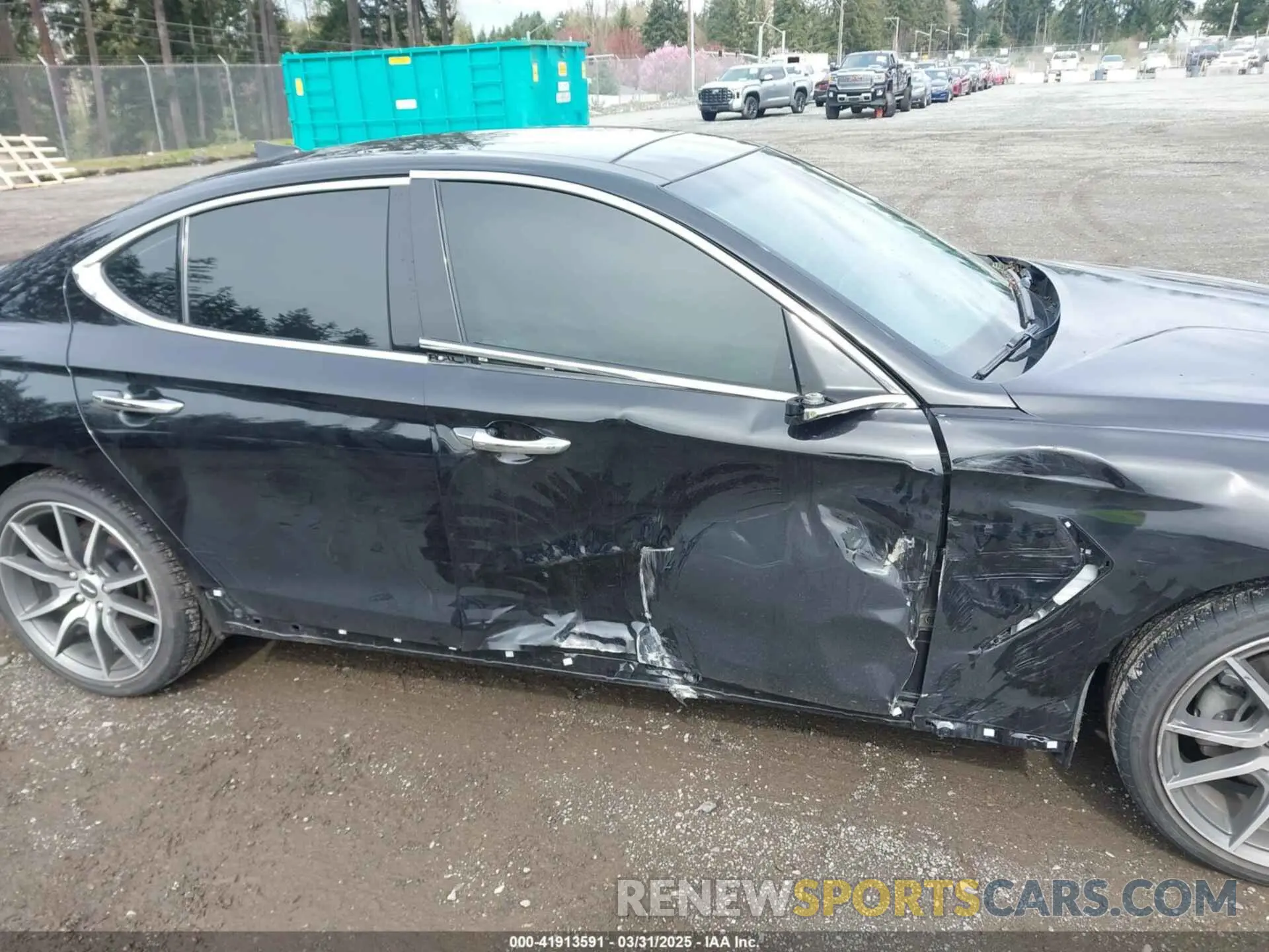 6 fotografías del automóvil dañado KMTG44LAXLU062079 GENESIS G70 2020