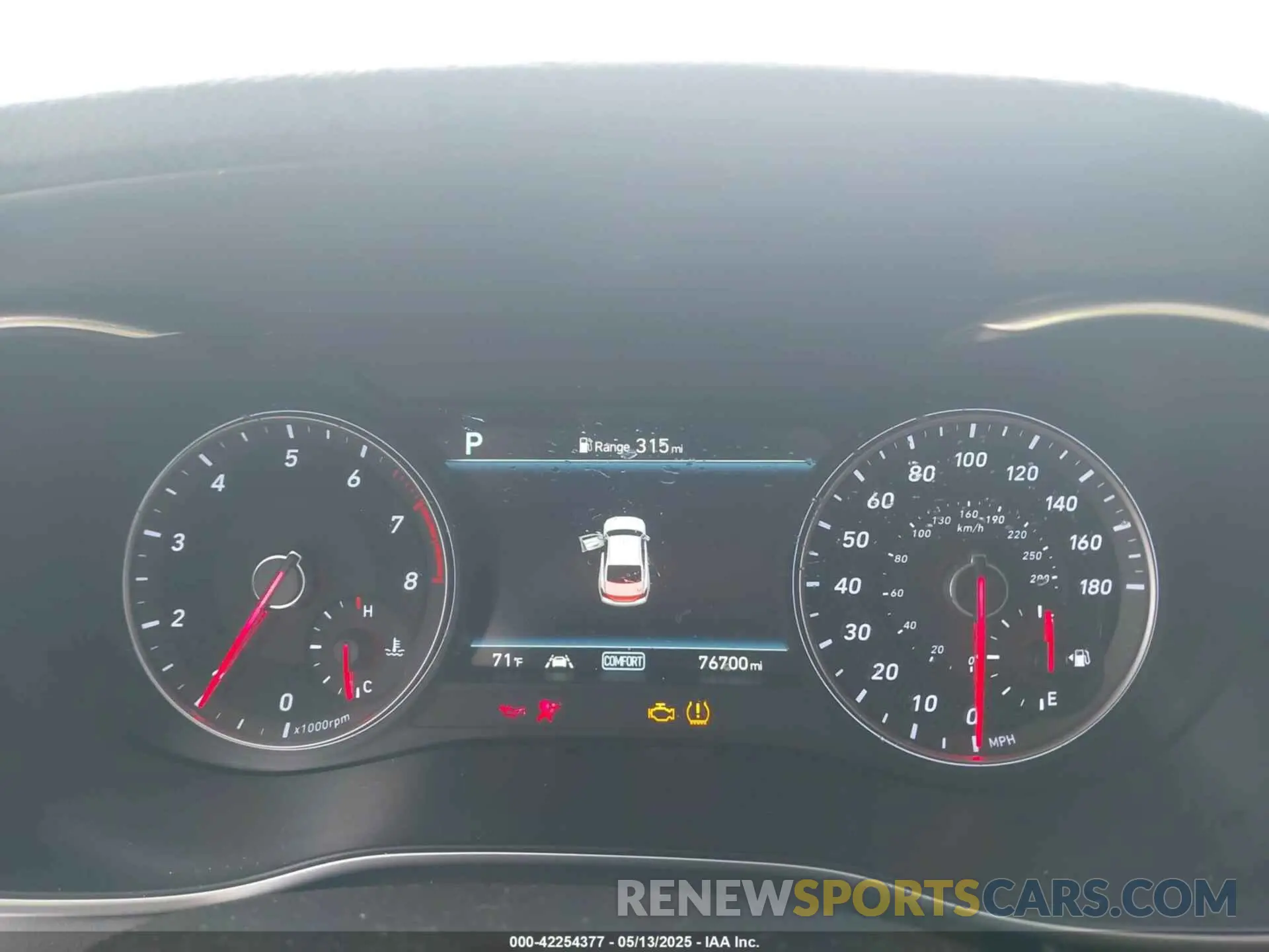 7 fotografías del automóvil dañado KMTG54LE6LU048583 GENESIS G70 2020