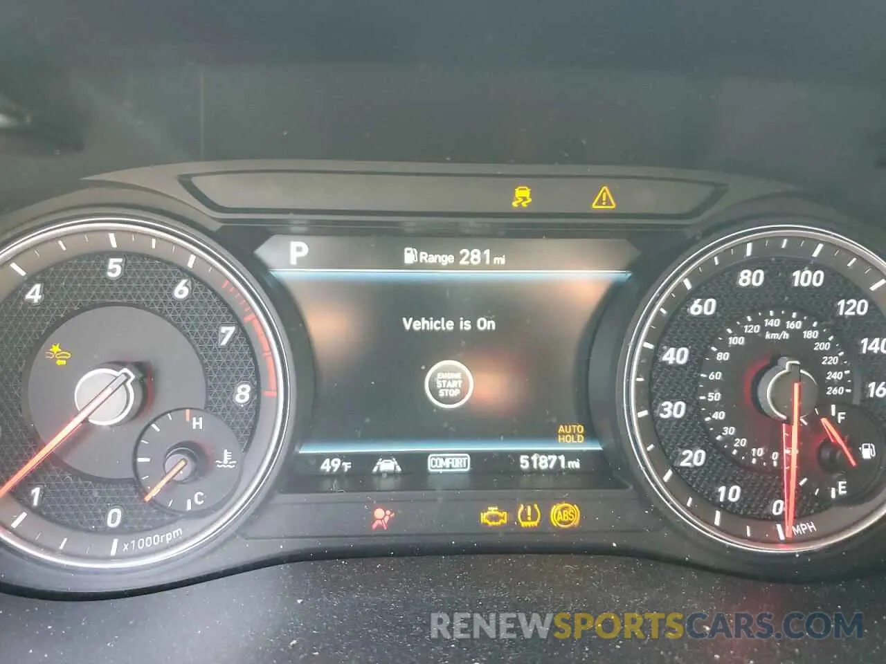 9 fotografías del automóvil dañado KMTG64LA2LU060241 GENESIS G70 2020