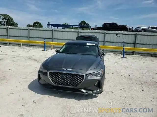 10 fotografías del automóvil dañado KMTG64LA4LU056255 GENESIS G70 2020