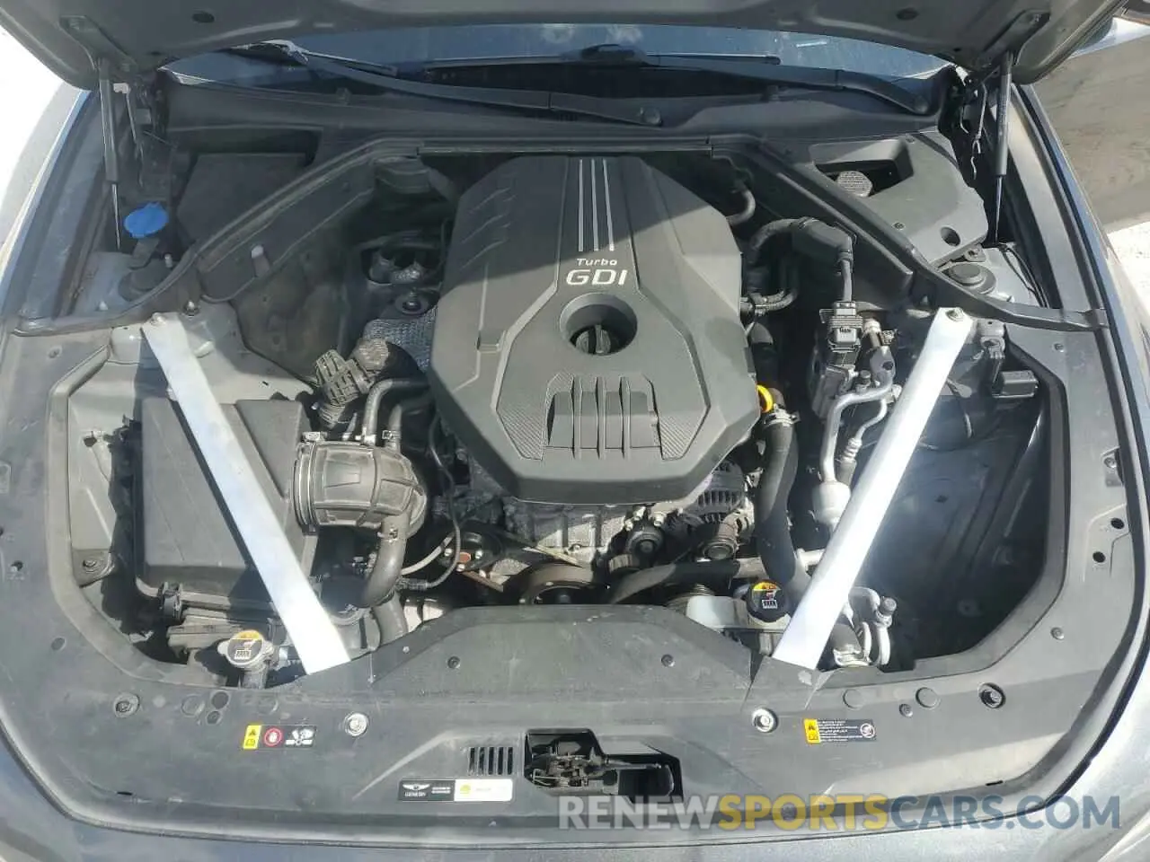 13 fotografías del automóvil dañado KMTG64LA4LU056255 GENESIS G70 2020