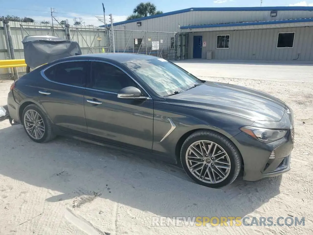 4 fotografías del automóvil dañado KMTG64LA4LU056255 GENESIS G70 2020