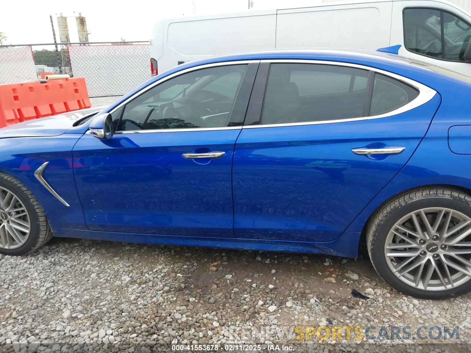 14 fotografías del automóvil dañado KMTG64LAXLU048760 GENESIS G70 2020