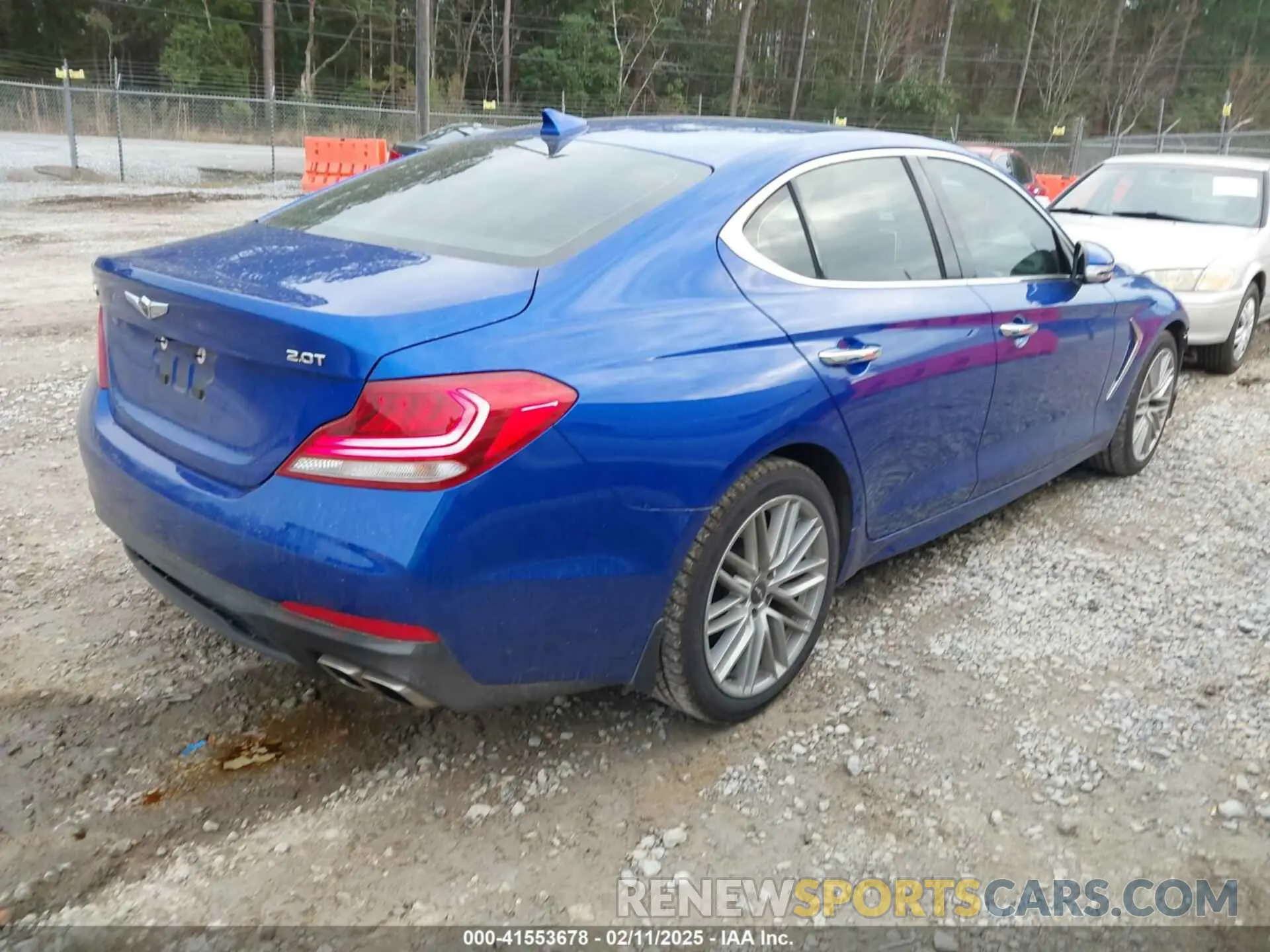 4 fotografías del automóvil dañado KMTG64LAXLU048760 GENESIS G70 2020