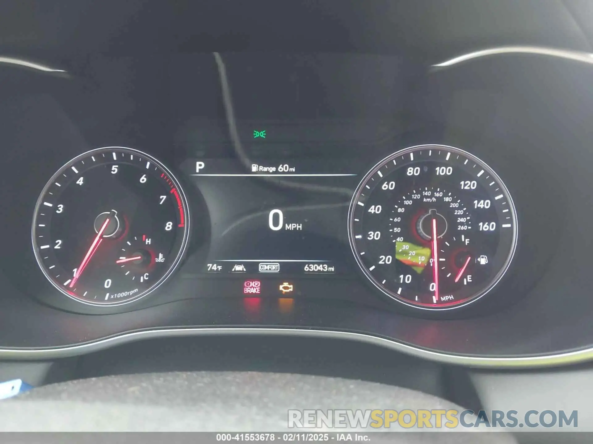 7 fotografías del automóvil dañado KMTG64LAXLU048760 GENESIS G70 2020