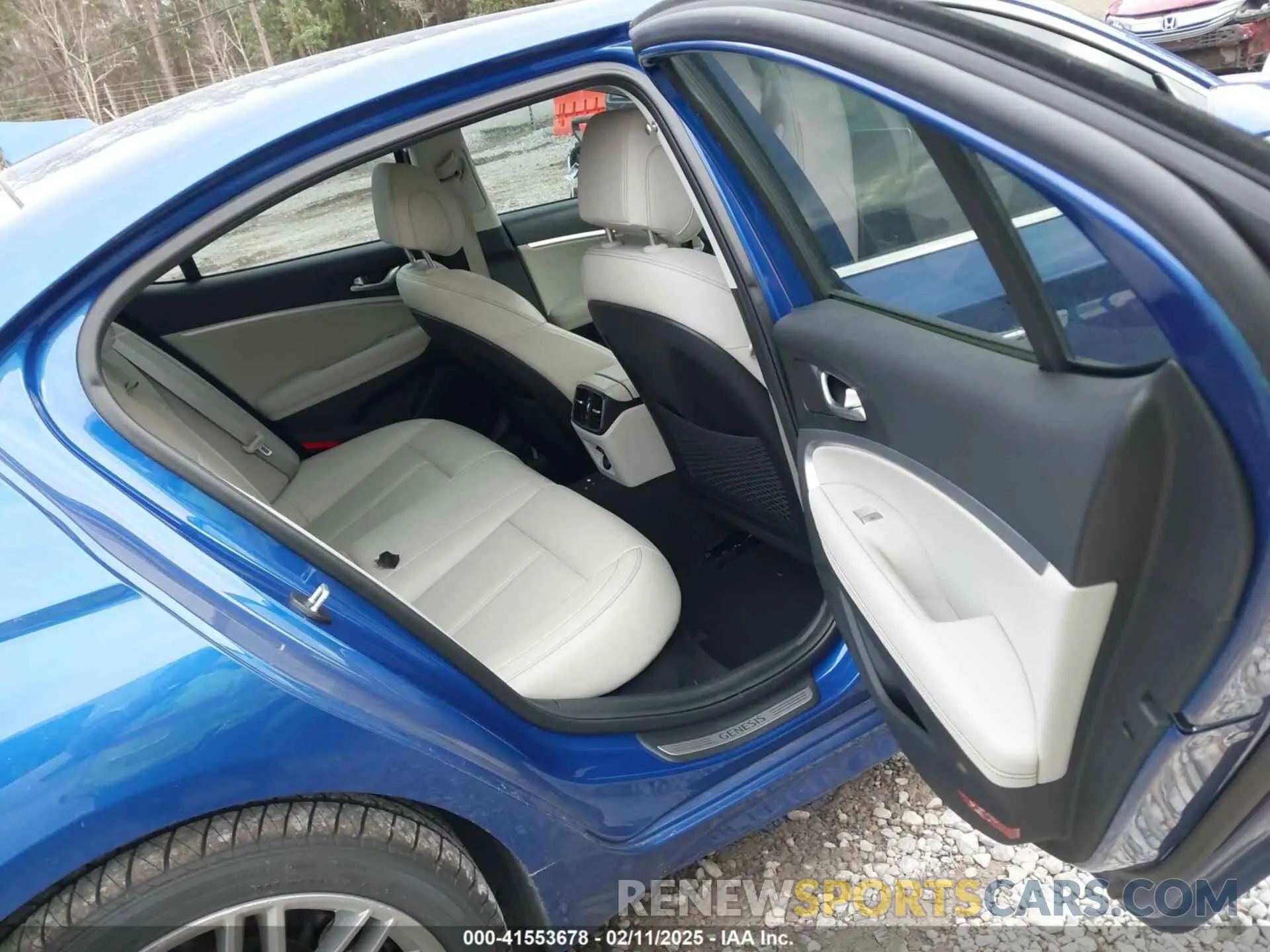 8 fotografías del automóvil dañado KMTG64LAXLU048760 GENESIS G70 2020