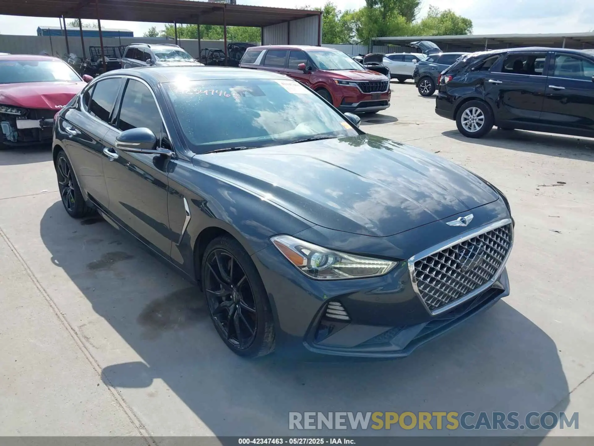 1 fotografías del automóvil dañado KMTG74LE8LU050250 GENESIS G70 2020