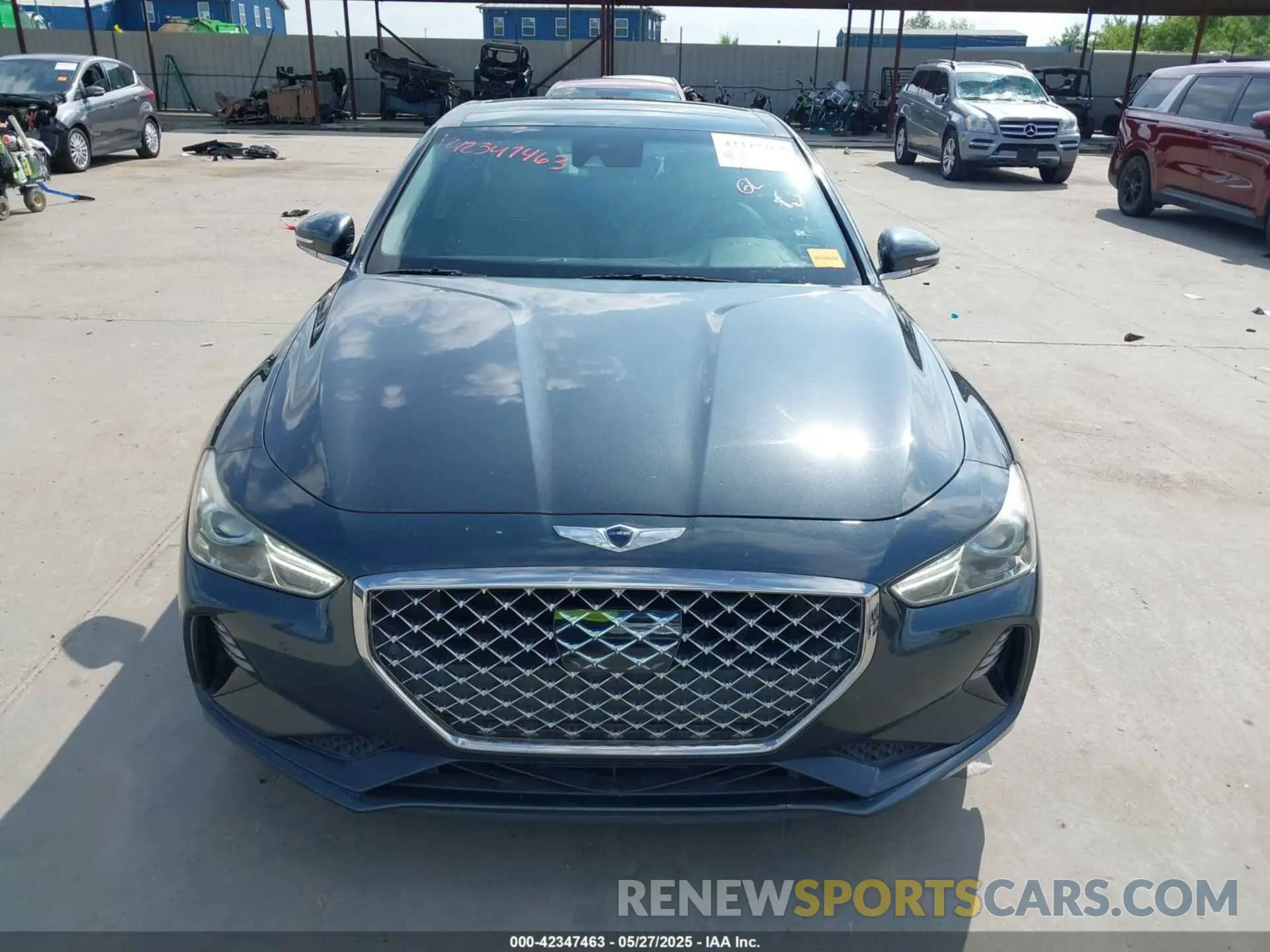 12 fotografías del automóvil dañado KMTG74LE8LU050250 GENESIS G70 2020
