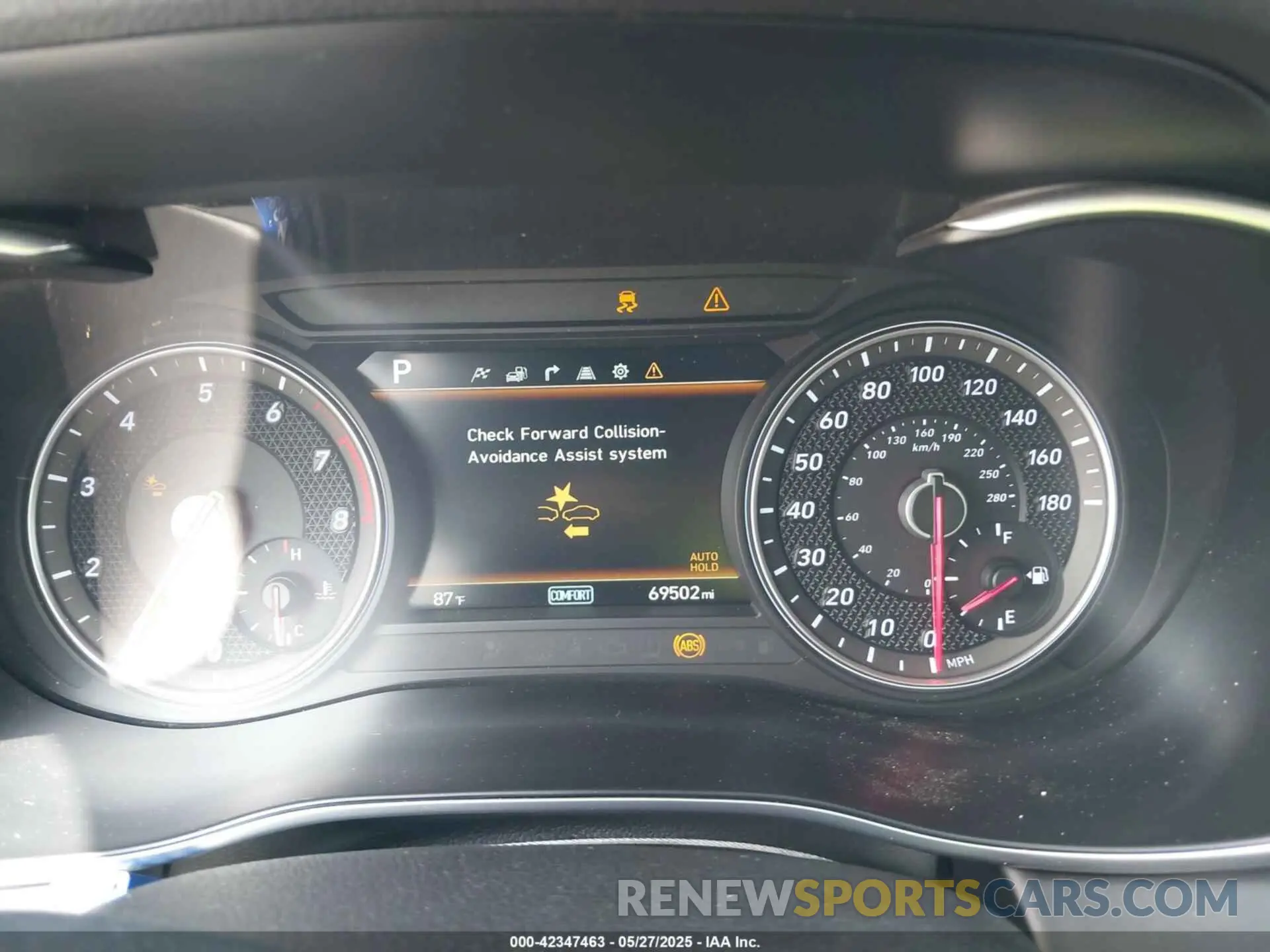 7 fotografías del automóvil dañado KMTG74LE8LU050250 GENESIS G70 2020